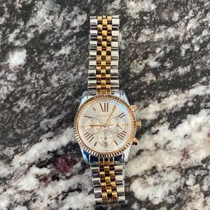 Michael Kors Three-Tone Watch